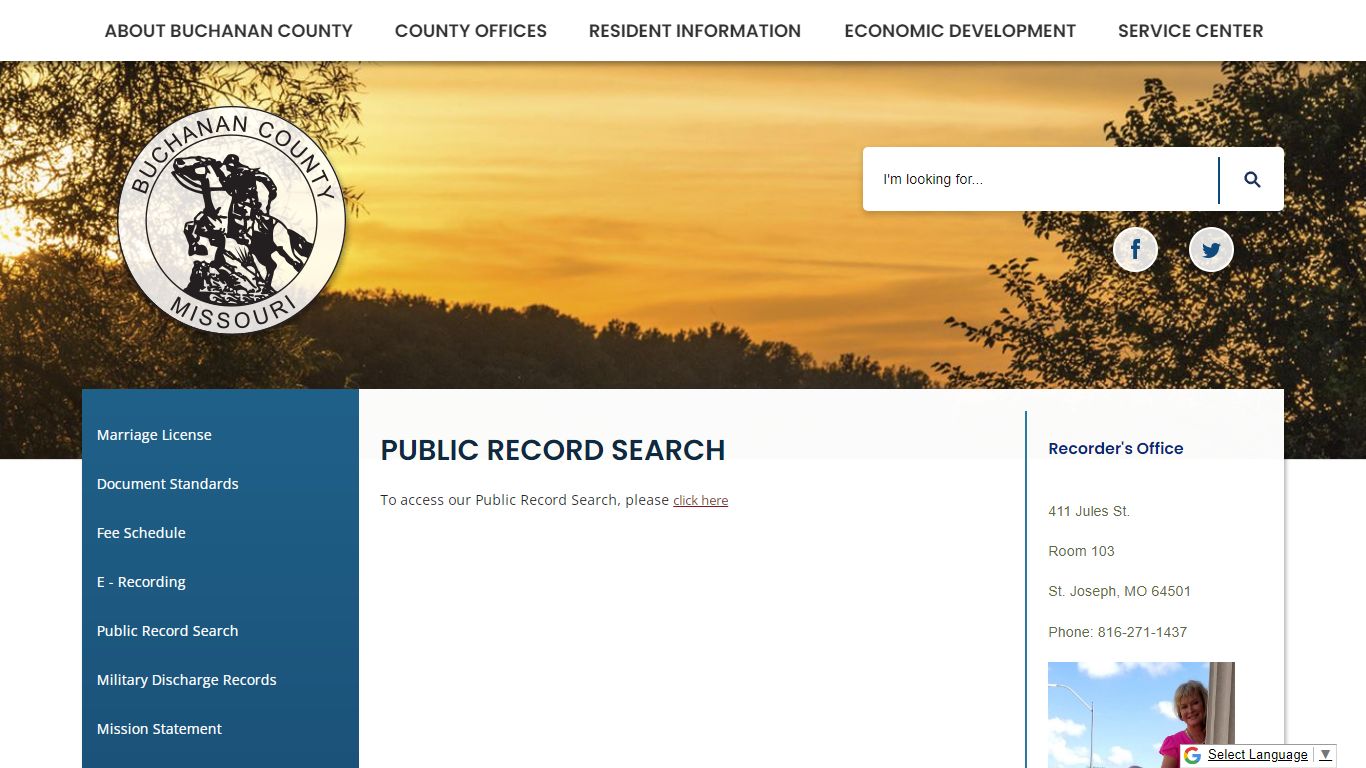 Public Record Search | Buchanan County, MO - Official Website