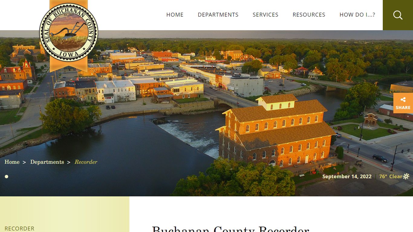 Buchanan County Recorder - Iowa